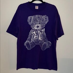 Vintage Sue Chaffee Teddy Bear Graphic T-shirt